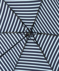 MOONBAT POLO RALPH LAUREN(ポロ ラルフローレン)ポロポニー ボーダー 折りたたみ傘 簡単開閉