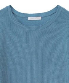 Green Parks アンチピリング袖シアーリブニットプルオーバー