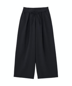 AMERICAN HOLIC リボン付きタックワイドパンツ