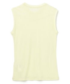 BEIGE， Washable Silk / Sleeveless T スリーブレスTシャツ