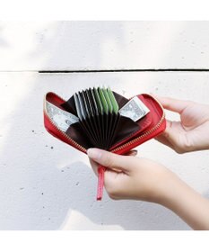 UNBILLION ペルケ perche / イタリアンレザー・ジャバラカードウォレット