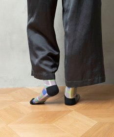 TRICOTE CHECK LINK SOCKS／チェックリンクソックス