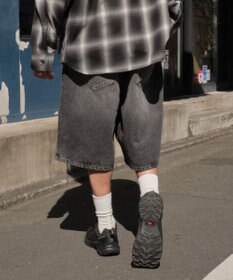 WEGO イージーバギーデニムショーツ