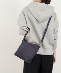 russet ナイロンジャガード2WAYミニショルダーバッグ(CE-1627)