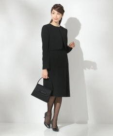組曲 NOIR モランナ経二重 ジャケット+ワンピース