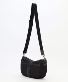 JOSEPH ABBOUD 【軽量/撥水素材】インターレースハーフムーンバッグ