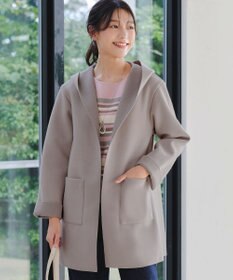 Tiaclasse ダブルフェイスニットロングコート