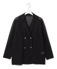 23区 S 【洗える】シアー ダブルブレスト ニット ジャケット