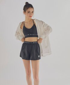 OP／FILA 【RUSTY】ニコちゃんロンT＋ショートパンツ付きビキニ 4点セット水着