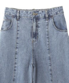 YECCA VECCA 綿麻バギーデニムパンツ