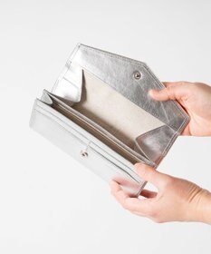 FOLNA RD ソフトレザー・ホイルレザー エンべロープ長財布