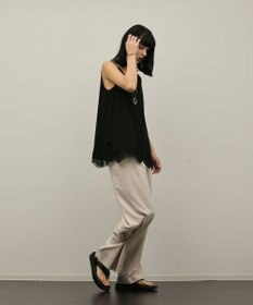 GRACE CONTINENTAL トリアセサイドラインパンツ