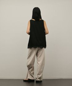 GRACE CONTINENTAL トリアセサイドラインパンツ