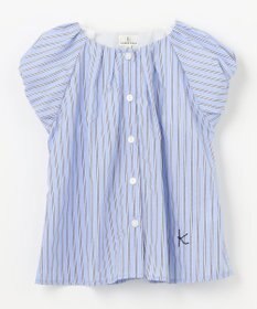 組曲 KIDS 【110-140㎝】サマーストライプ ブラウス