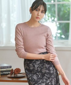 ANY SIS 【洗える】プチジュエル ニット