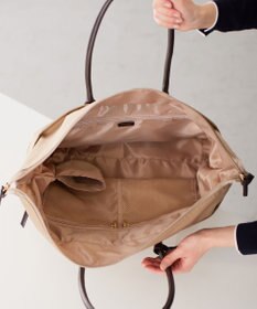 J.PRESS LADIES 【WEB限定・A4サイズ収納可】 ナイロントラベル トート バッグ