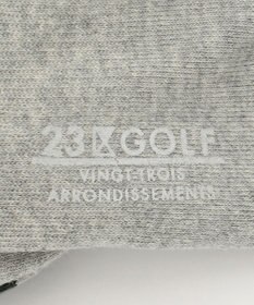 23区GOLF 【MEN】カラーブロック ハーフソックス