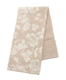 MOONBAT mila schon カシミヤ100%ジャカードプチマフラー