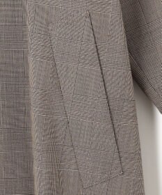BEIGE， MER / グレンチェックコート