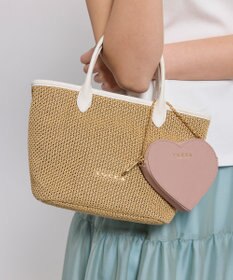 TOCCA 【鈴木ゆうかさん着用・ギフトにおすすめ！】WISH IN HEART CHARM POUCH チャームポーチ