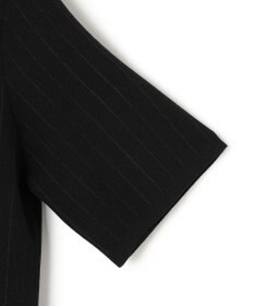 ICB 【洗える】 ストライプパターン ニットトップス