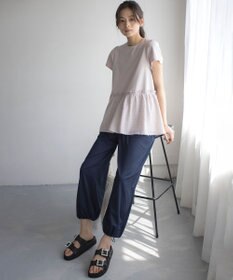 組曲 L ポリエステルレーヨンツイル パンツ