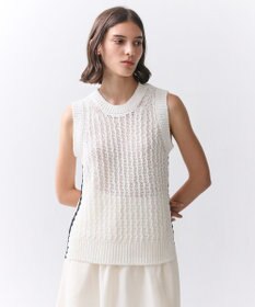 BEIGE， ATACAM / テープヤーン ノースリーブニット