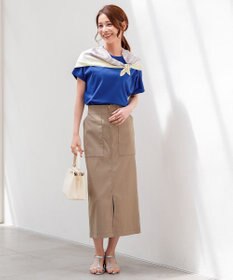 ANY SIS 【2WAY】フロントジップタイト スカート