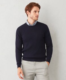 JOSEPH ABBOUD 【新色追加】チクチクしない SNOWYクルーネックニット