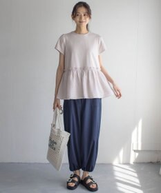 組曲 L ポリエステルレーヨンツイル パンツ