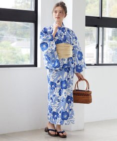 Feroux 【洗える・2WAY】 簡単着付け 浴衣 3点セット