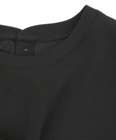 YECCA VECCA リブMIXジョーゼットブラウス