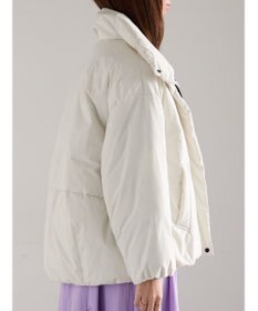 Te chichi スタンドカラーショートダウンジャケット