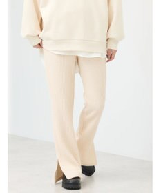 earth music&ecology ぽこぽこスリットパンツ