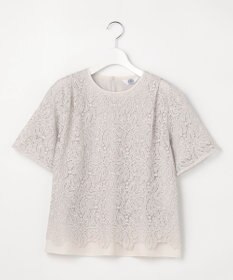 J.PRESS LADIES レースコンビジャージー カットソー