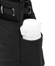 style code 【高密度ナイロン×レザー】ナイロンロングハンドルトートバッグ　軽量　大容量