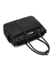 style code 【高密度ナイロン×レザー】ナイロンロングハンドルトートバッグ　軽量　大容量