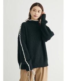 Green Parks ・Ｐｅｔｉｔ　Ｆｌｅｕｒ　ハイショクパイピングニット