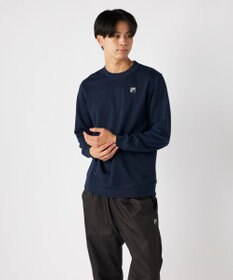 FILA GOLF／marie claire 【FILA GOLF】ベーシックロングスリーブスウェット