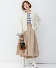 23区 【洗える】Armor-lux スムース ボーダー カットソー