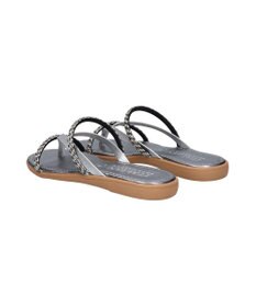 INTER-CHAUSSURES 【ITALIAN SHOEMAKERS】ダブルビジューストラップトングサンダル