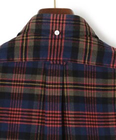 J.PRESS MEN マルチチェックコットンネルシャツ