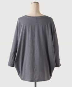 TOQUE 〈大草直子さんアドバイザー〉 【天然素材】タンギスコットン天竺ドルマンTシャツ