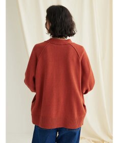 CRAFT STANDARD BOUTIQUE Ｖネックアウトリンキングカーディガン