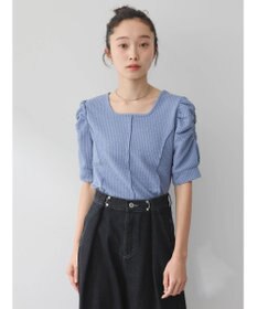 earth music&ecology ぽこぽこパワショルプルオーバー