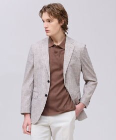 J.PRESS MEN 新色【MECHANICAL】【超軽量 / 清涼感 / 洗える】 ハイパワーストレッチ リネンルックジャケット_26年モデル