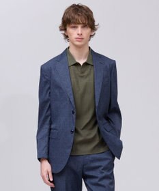 J.PRESS MEN 新色【MECHANICAL】【超軽量 / 清涼感 / 洗える】 ハイパワーストレッチ リネンルックジャケット_26年モデル