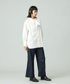 J.PRESS YORK STREET 【WOMEN】コットンボータイ ブラウス