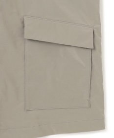 ICB 【撥水加工】メモリーストレッチタフタ マウンテンパーカー