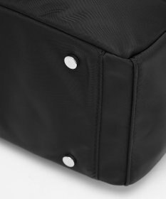 style code 【高密度ナイロン×レザー】ナイロンロングハンドルトートバッグ　軽量　大容量